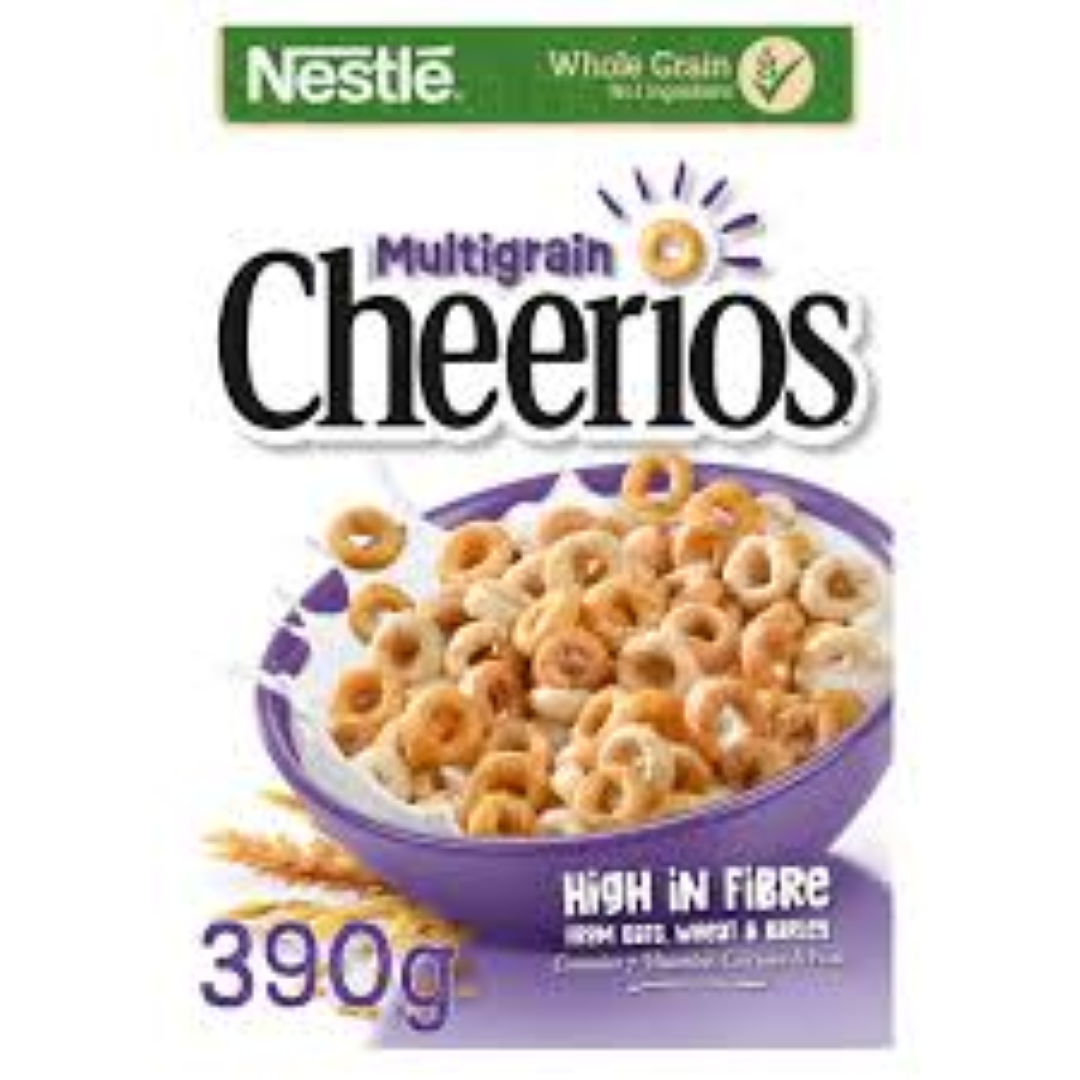 NESTLE  MULTIGRAIN CHEERIOS 390G